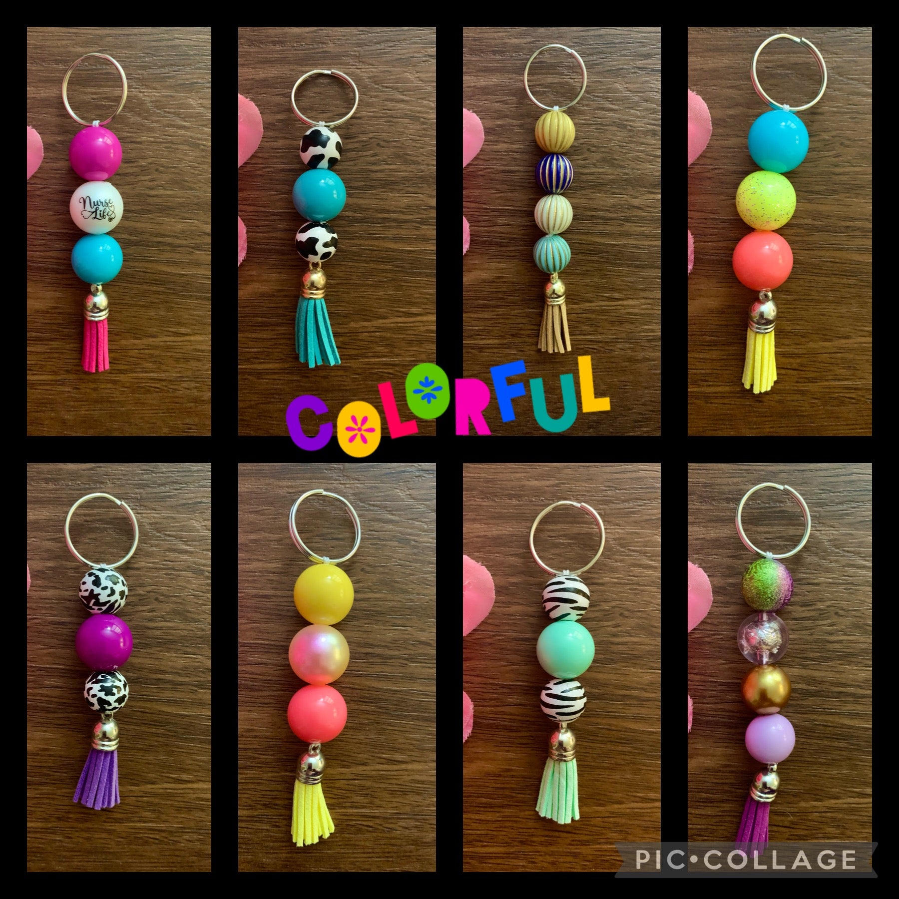 Beaded Keychains – TheStickyBeeCo