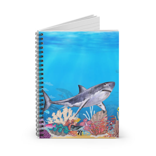 Shark | Spiral Notebook - Ruled Line
