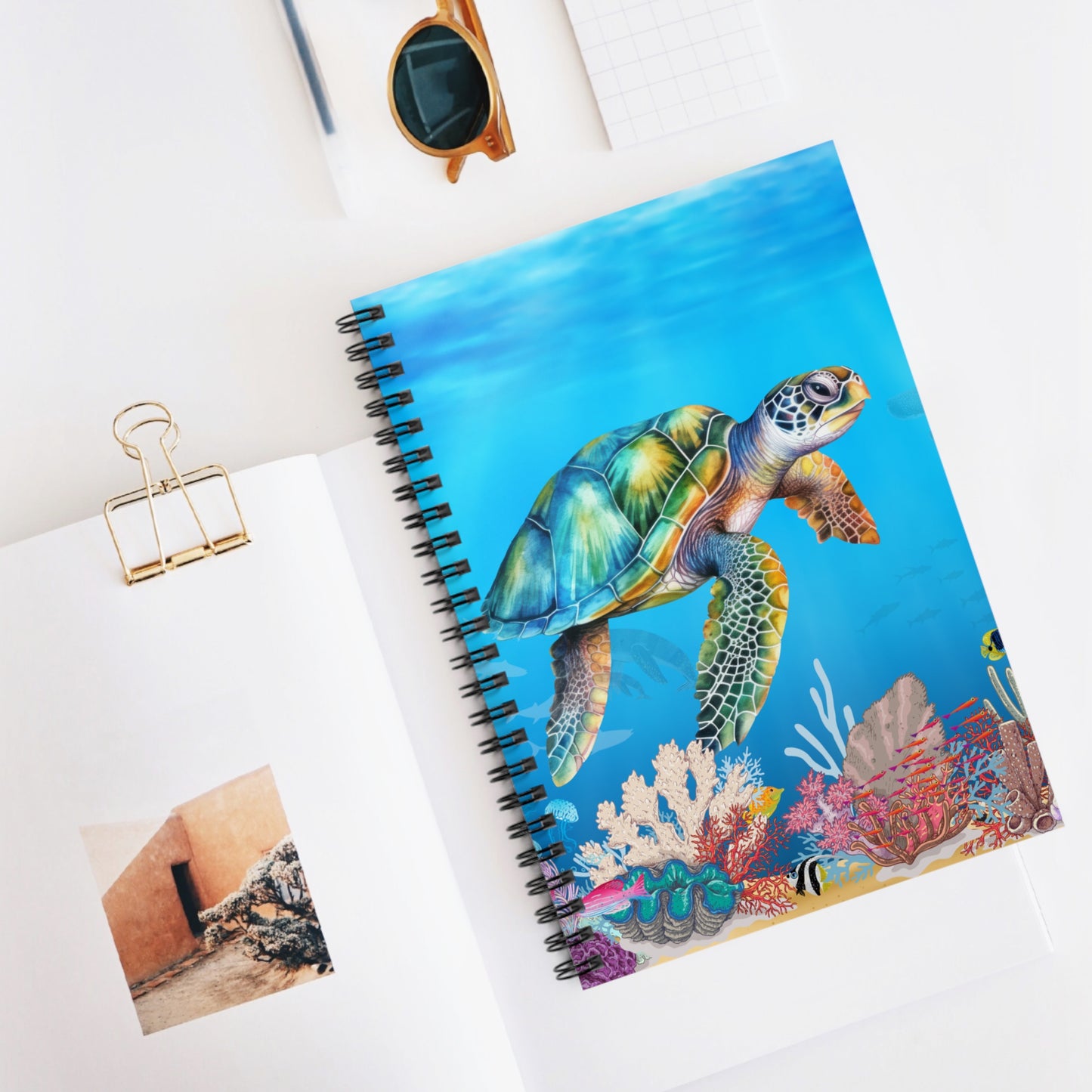 Sea Turtle | Spiral Notebook - Ruled Line