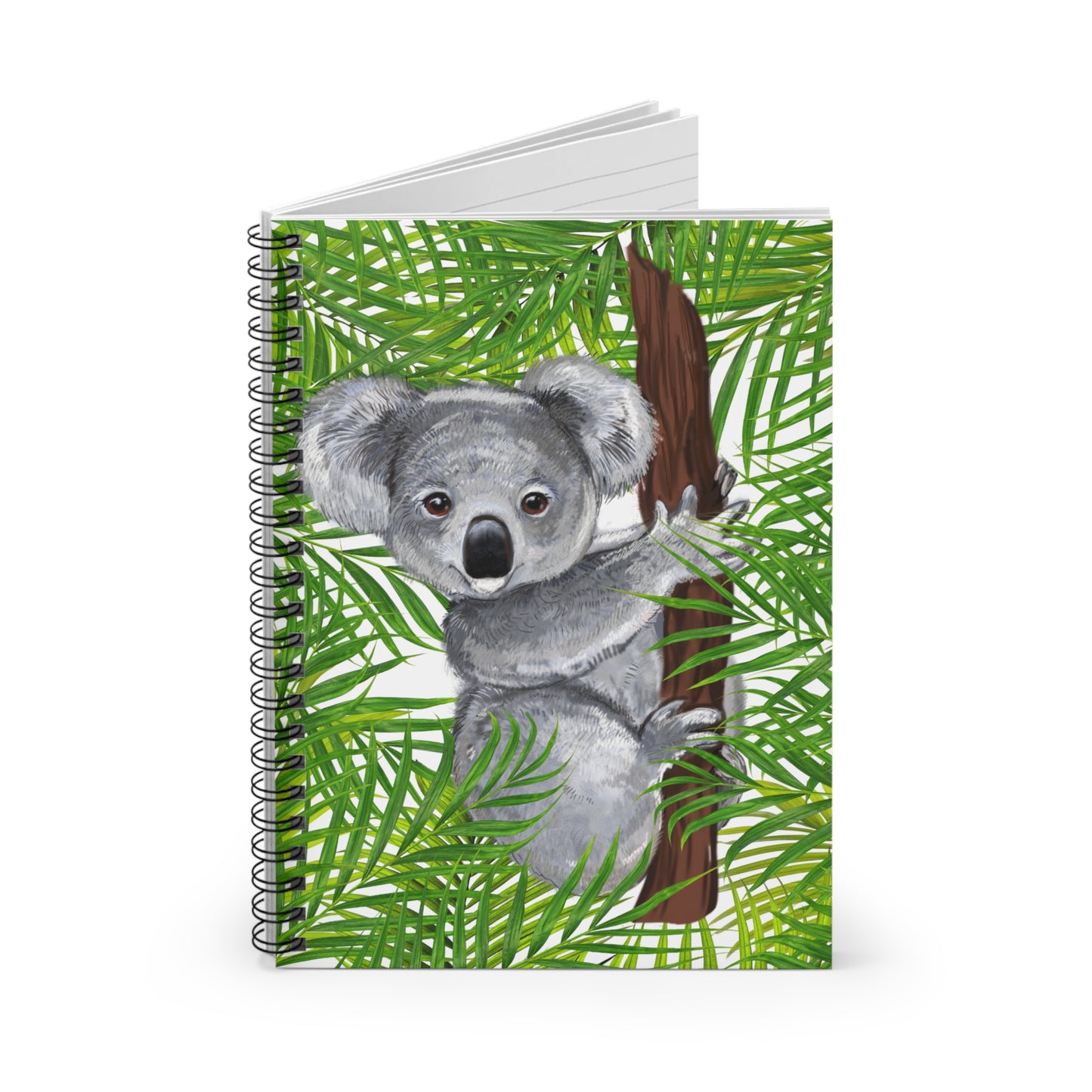 Koala | Spiral Notebook - Ruled Line