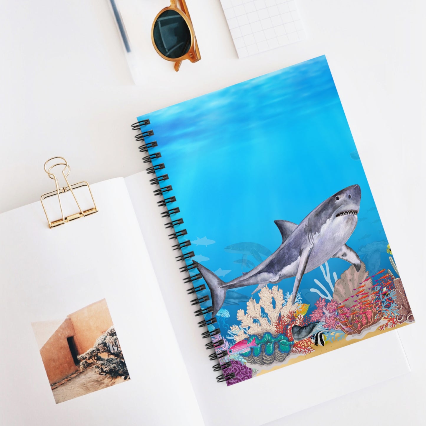 Shark | Spiral Notebook - Ruled Line