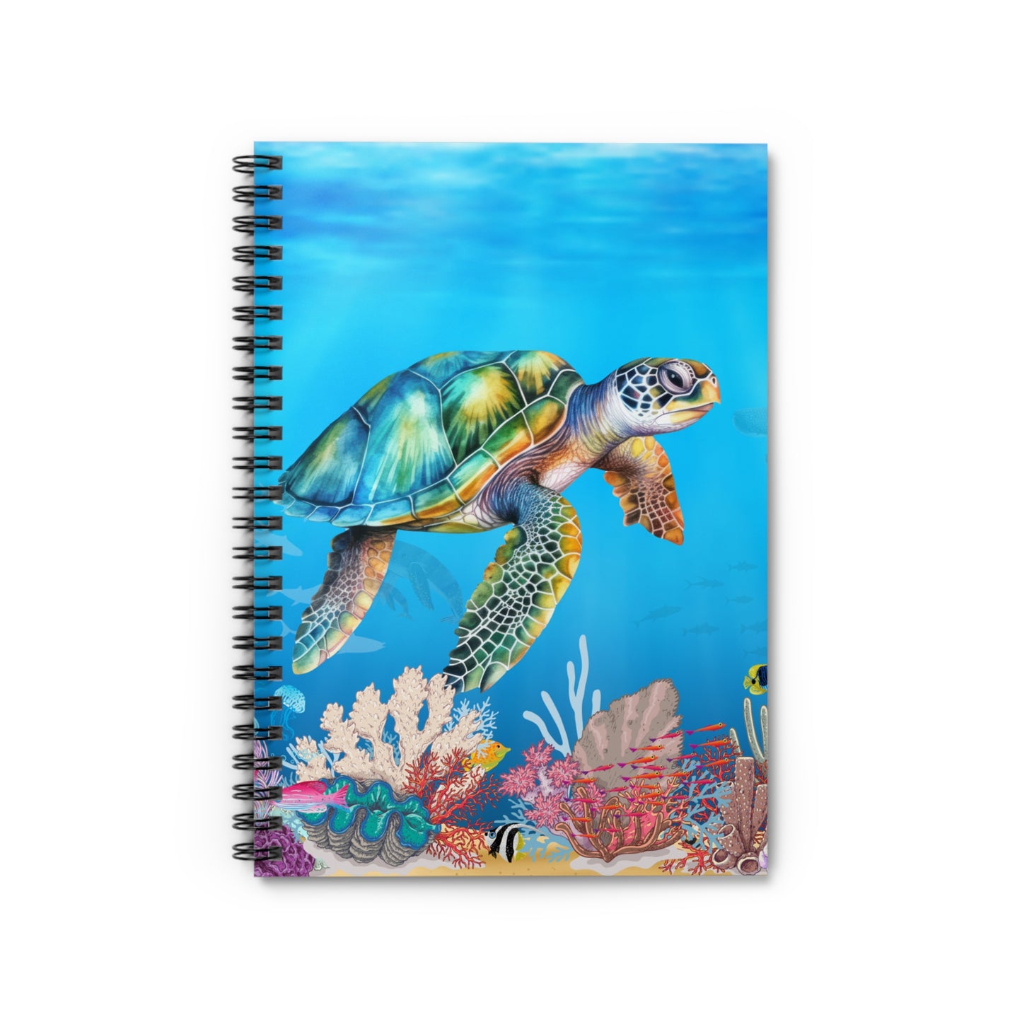 Sea Turtle | Spiral Notebook - Ruled Line