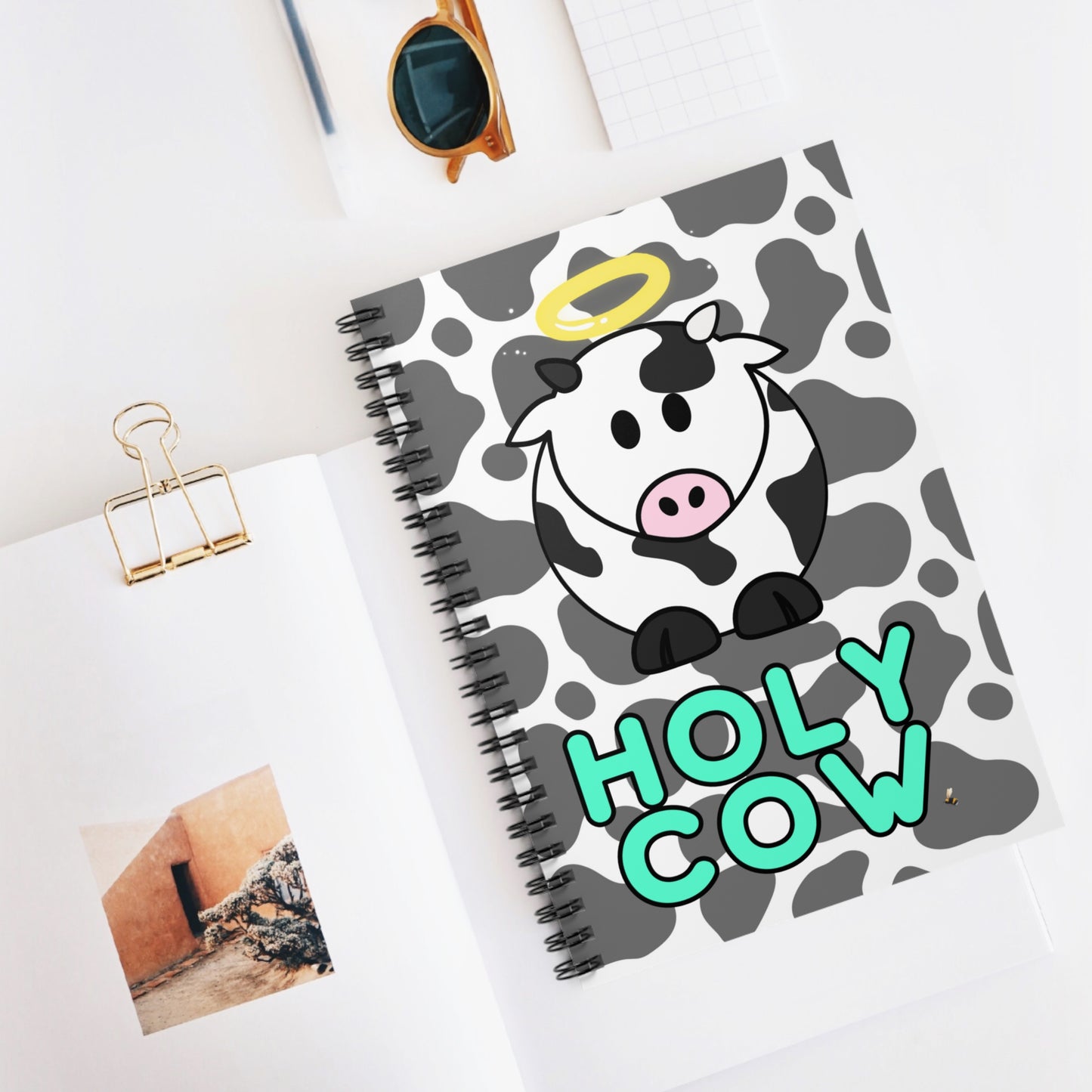 Holy Cow| Spiral Notebook - Ruled Line