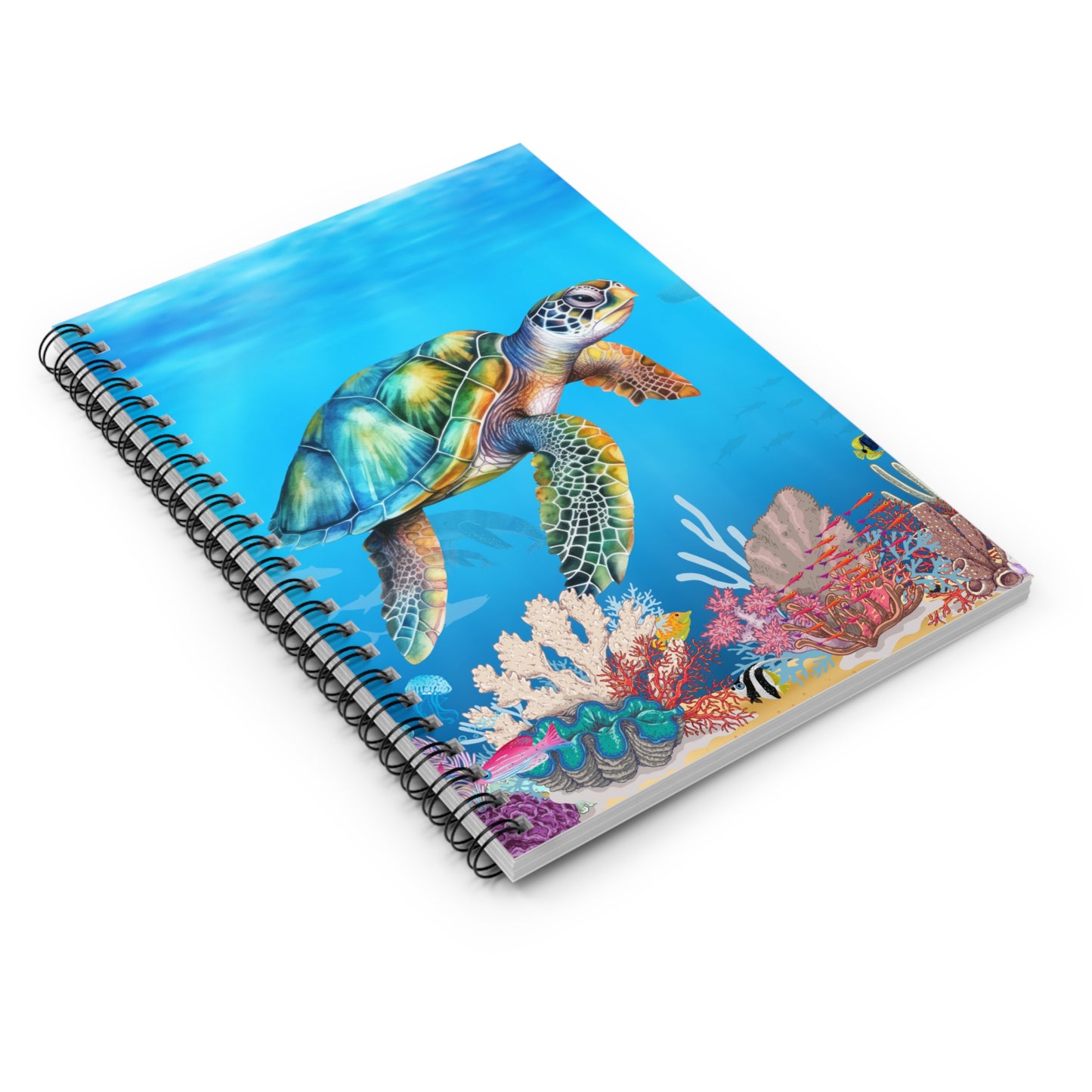 Sea Turtle | Spiral Notebook - Ruled Line