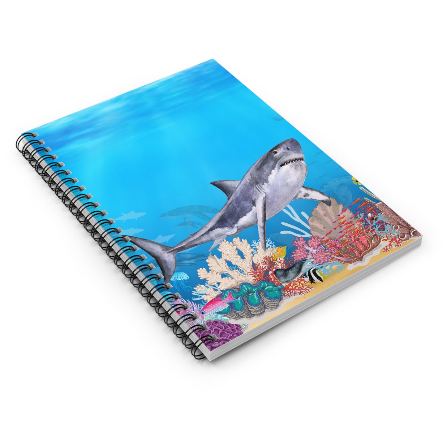 Shark | Spiral Notebook - Ruled Line