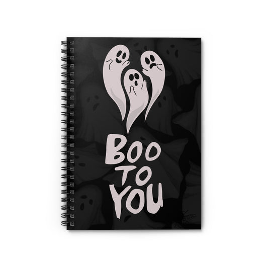 Boo to You | Spiral Notebook - Ruled Line