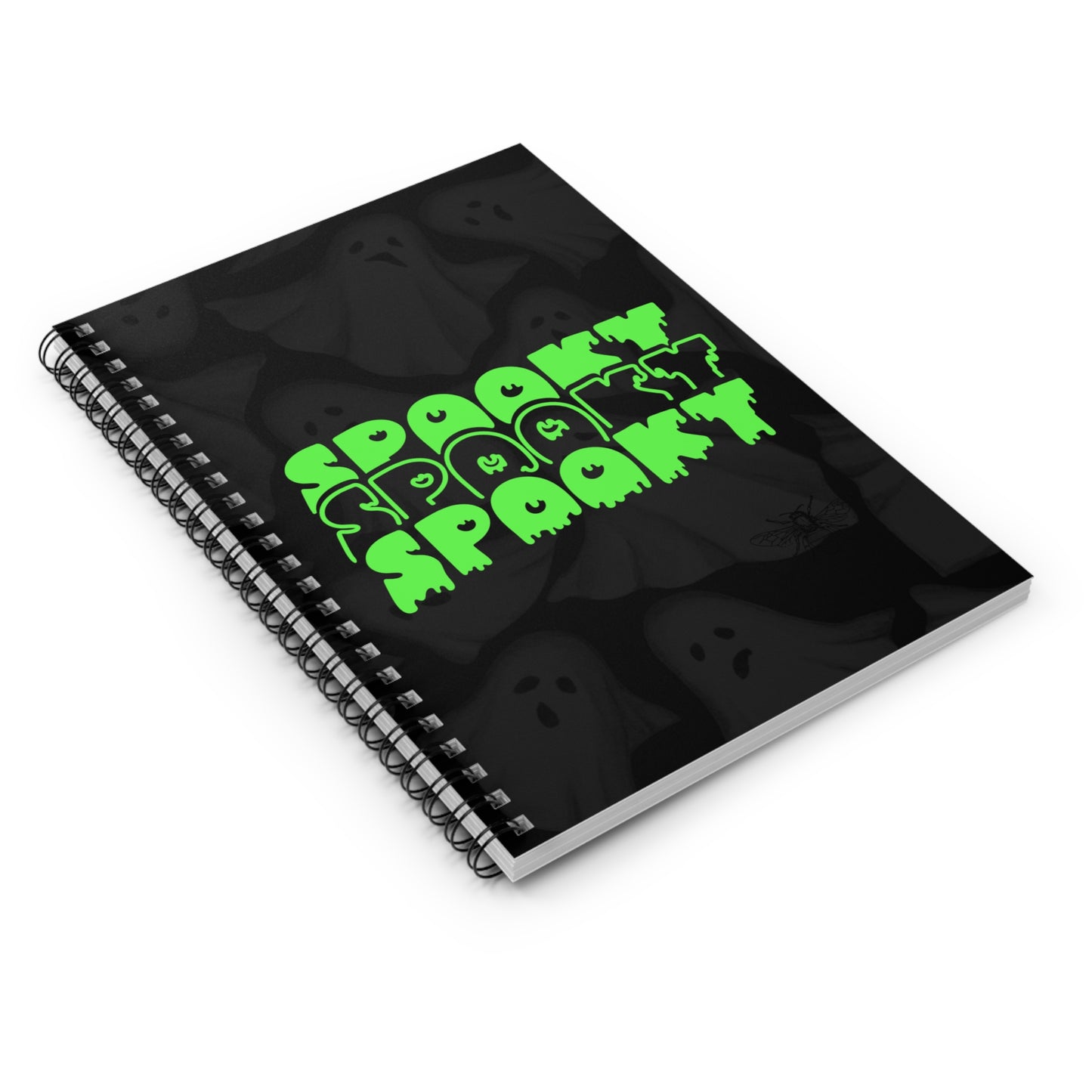 Green Spooky | Spiral Notebook - Ruled Line