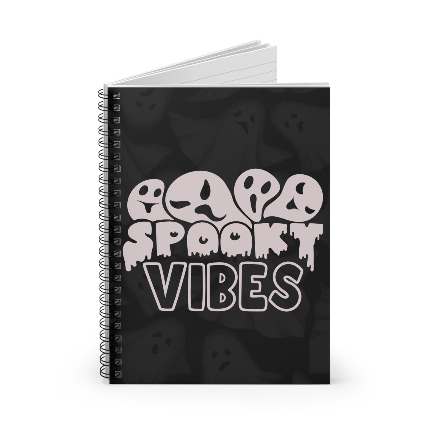 Spooky Vibes | Spiral Notebook - Ruled Line