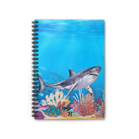Shark | Spiral Notebook - Ruled Line