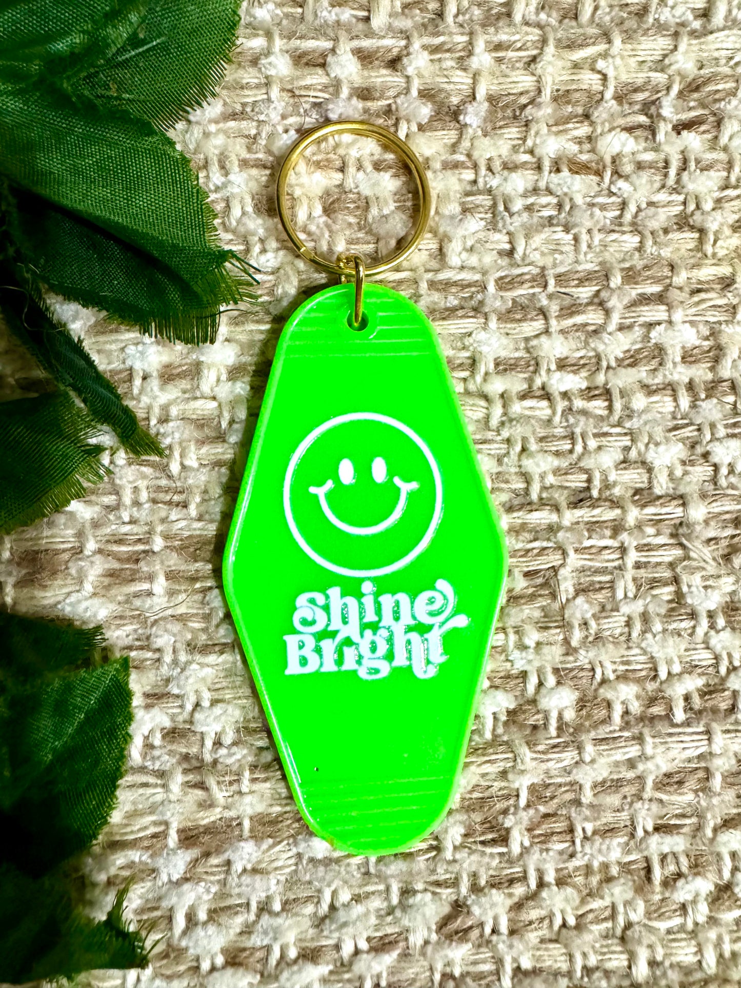 Shine Bright Hotel Keychain