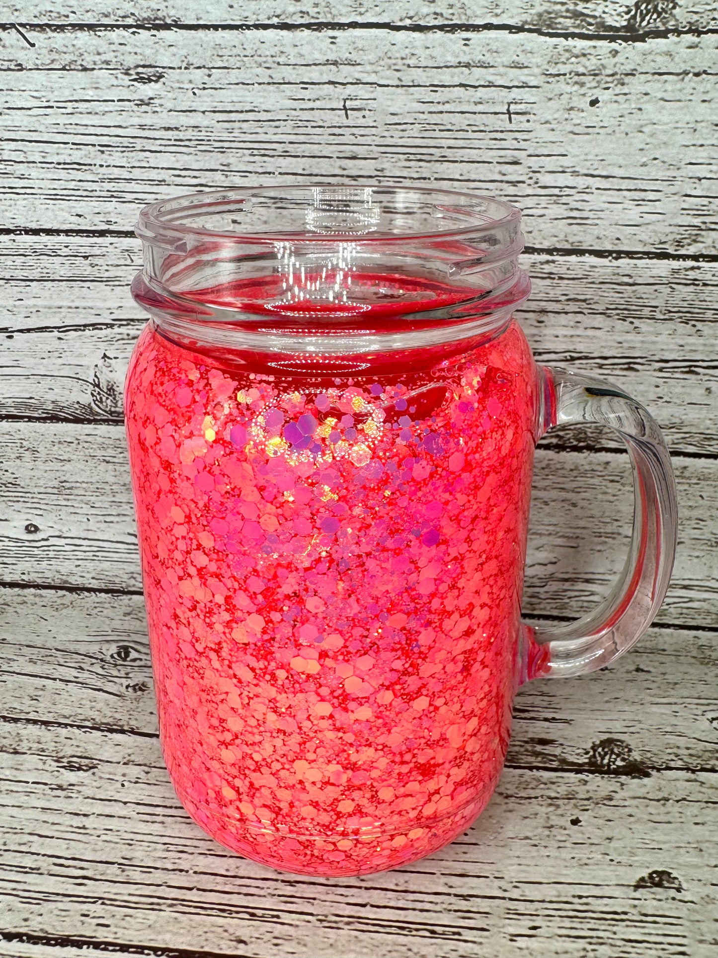 15 oz acrylic mason jar