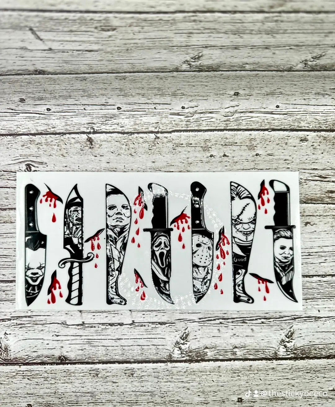 Halloween/Horror UV DTF Wraps