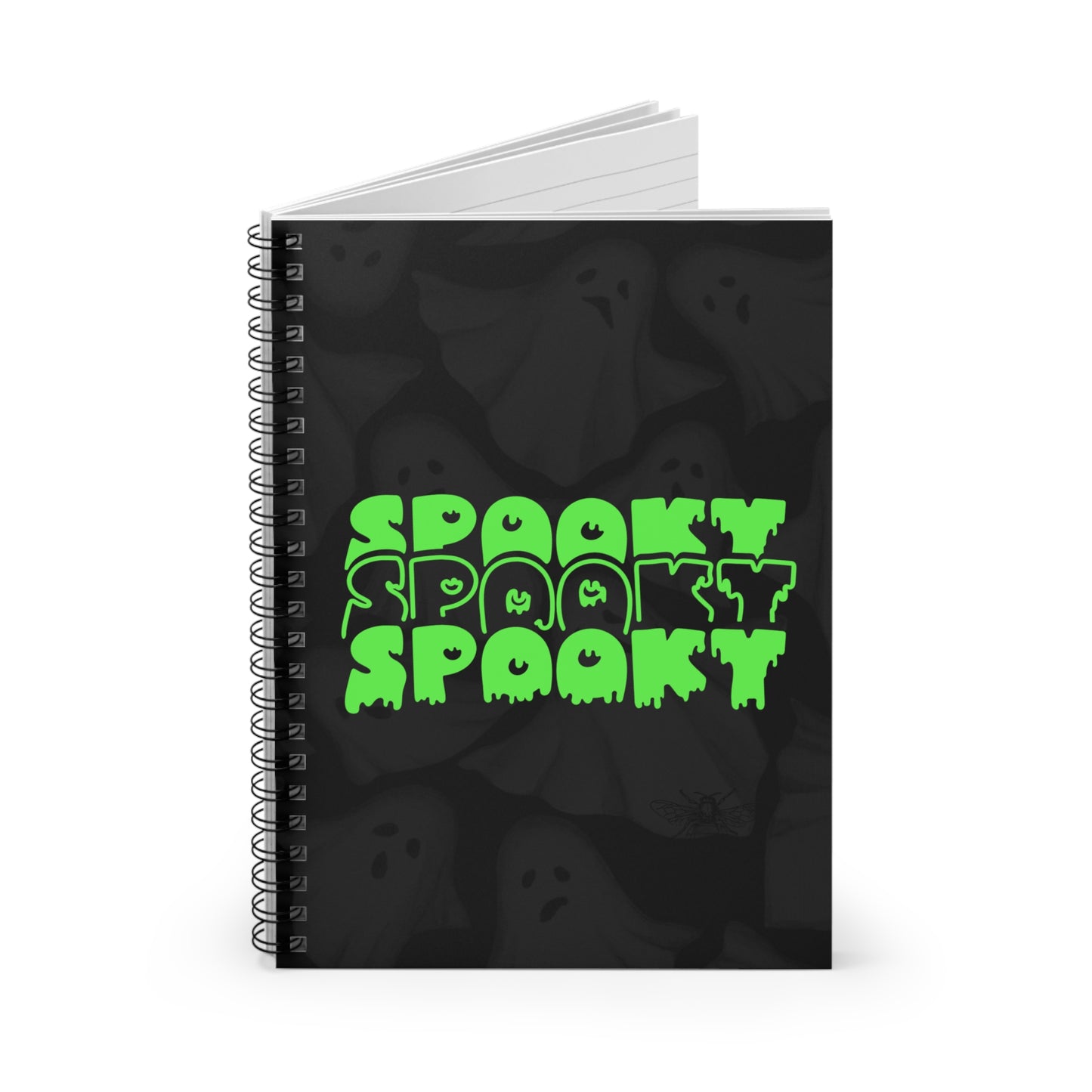 Green Spooky | Spiral Notebook - Ruled Line