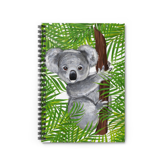 Koala | Spiral Notebook - Ruled Line