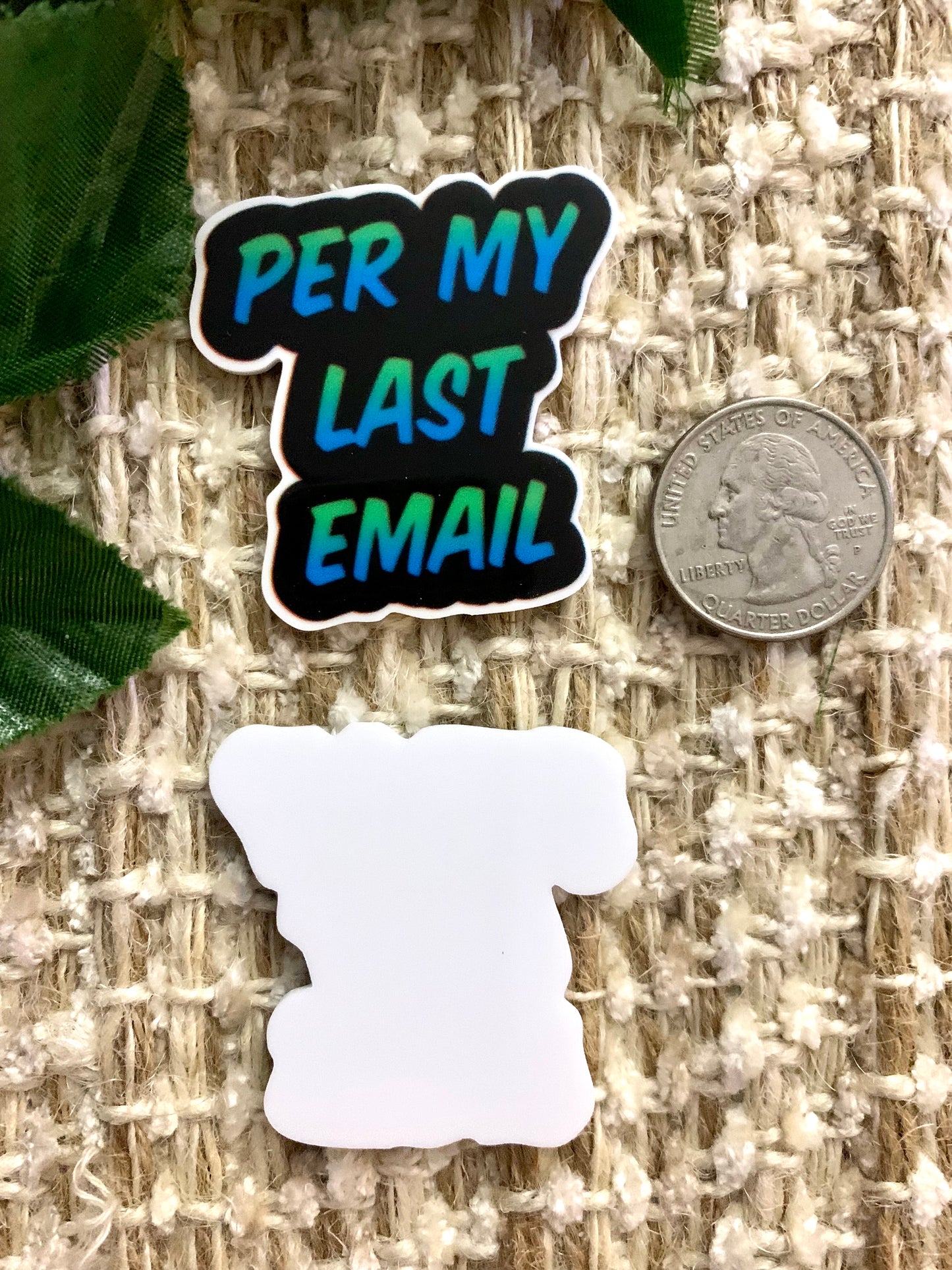 My last email. FB
