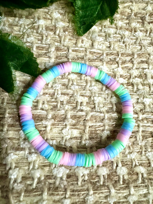 Pastel colors. B
