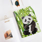 Panda| Spiral Notebook - Ruled Line