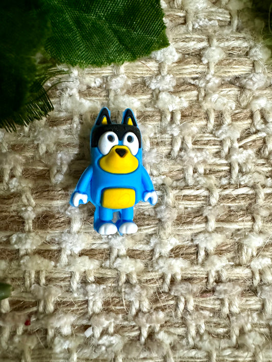 3d blue dog. Fb