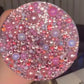Rhinestone lid